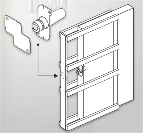 HUME DOOR EXTRA - EVOLUTION CAVITY UNIT - ONE TOUCH DOOR RELEASE