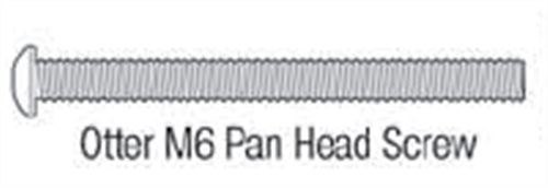BALUSTRADE SCREW PAN HEAD #316 STAINLESS STEEL 6 x 120mm PK4