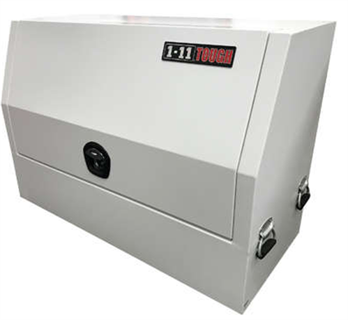 TOOL BOX STEEL HIGH SIDE TRUCK WHITE w / - WT LOCK
