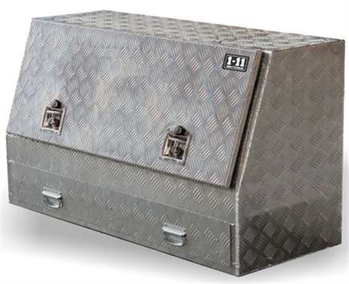 TOOL BOX ALUMINIUM ONE TONNER W / - SINGLE DRAWER 1210mm