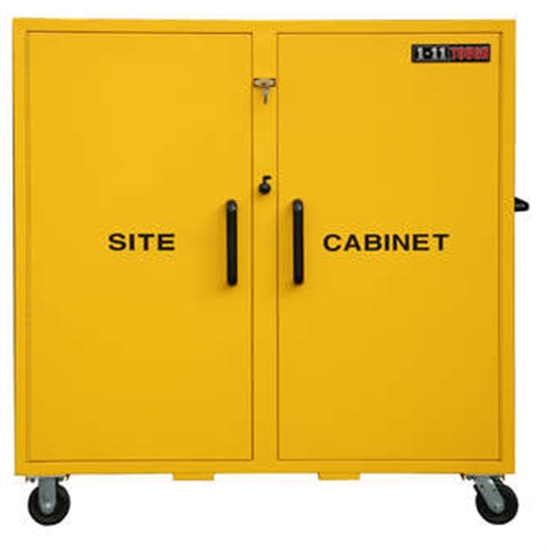SITE CABINET WITH CASTORS 1496mm