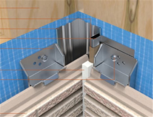 BGC INNOVA - MONTAGE™ (HORIZONTAL) CAVITY CLIP 60 X 56 X 15mm