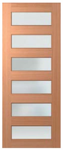 HUME DOOR XS26 SAVOY JOINERY (SPM) MAPLE (STAIN GRADE) GLAZED TRANSLUCENT