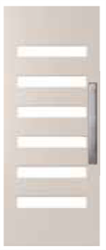 CORINTHIAN DOOR MADISON PMAD 106 ENTRANCE PRIMED GLAZED TRANSLUCENT