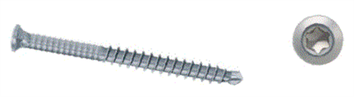 WOOD ELEMENTS ASSY PLUS A4 SS SCREW W/- AW20 DRIVER BIT 5.5 x 50mm PK1000