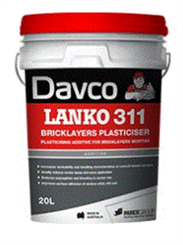 DAVCO (LANKO) BRICKLAYERS PLASTICISER #311 20ltr