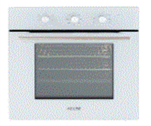 EURO OVEN 60CM FAN FORCED 4 FUNCTION 120 MINUTE CUTOUT TIMER 10 AMP PLUG IN WHITE