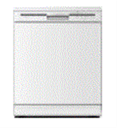 EURO DISHWASHER 4 CYCLE DIGITRONIC CONCEALED ELEMENT  WHITE