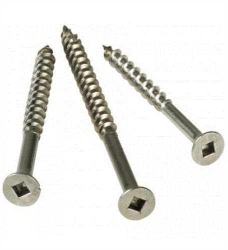 SCREWS DECKING SQUARE DRIVE No.2 COUNTERSUNK T17 #304 STAINLESS STEEL