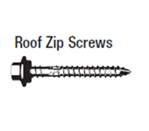SCREWS ROOF ZIP HEX HEAD SDS CL4 COLORBOND M6 x 65mm