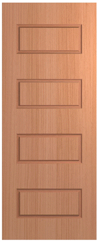 HUME DOOR XV20 VAUCLUSE (HMR MDF CORE) (SPM) MAPLE (STAIN GRADE) (ROUTED BOTH SIDES)