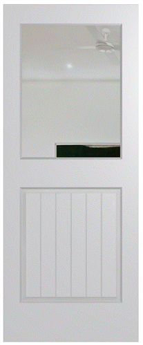 HUME DOOR XF8 - ½ GLASS DuraXP (TEMPERED HARDBOARD) HMR MDF (DB) CORE