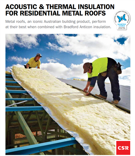 BRADFORD ANTICON 60 (R1.3) ROOFING BLANKET MEDIUM DUTY 1200mm x 15M
