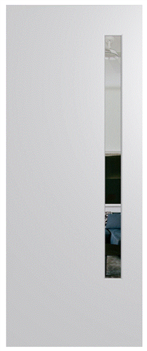 HUME DOOR BFR3 BUSH FIRE RESISTANT (BAL29) DURACOTE (TEMPERED HARDBOARD) GLAZED 6mm CLEAR