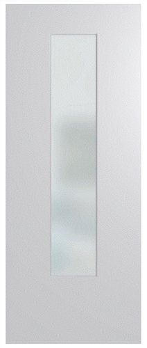 HUME DOOR BFR6 BUSH FIRE RESISTANT (BAL29) DURACOTE (TEMPERED HARDBOARD) GLAZED 6mm FROSTED