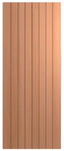 HUME DOOR XLR500 LINEAR (HMR MDF CORE) (SPM) MAPLE (STAIN GRADE)