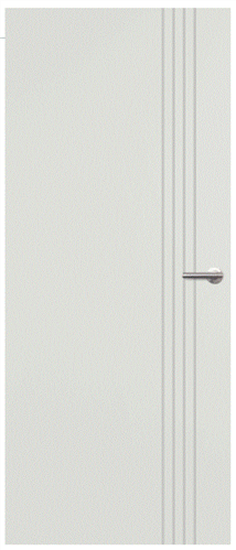 CORINTHIAN DOOR MOTIVE MOTP 3D 2040 X 820 X 35MM, PREHUNG, 3 HINGES