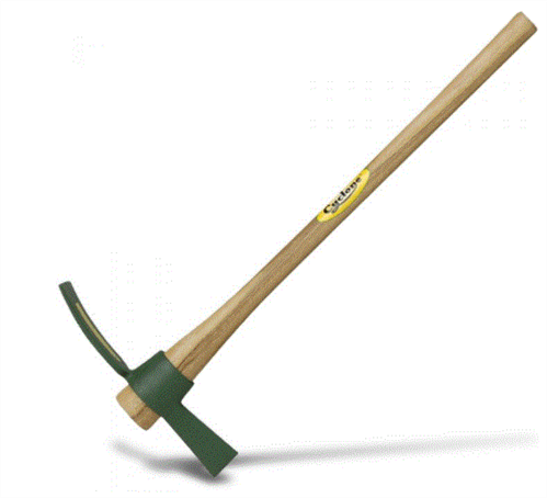 MATTOCK 2.25kg CUTTER END | 900mm HARDWOOD TIMBER HANDLE