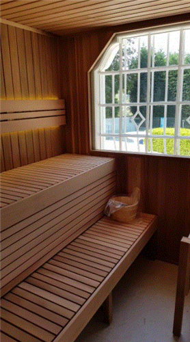 WESTERN RED CEDAR SAUNA PROFILE 84mm COVER x 10mm RANDOM LENGTHS