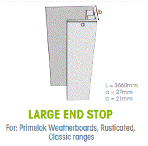 WTEX LARGE WINDOW SURROUND/END STOP 3660mm