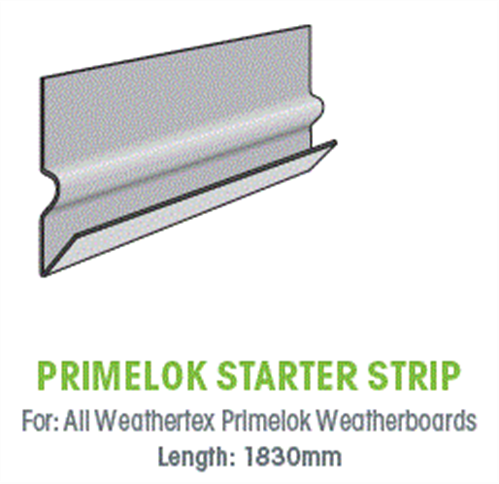 WTEX PRIMELOK STARTER STRIP 1830mm