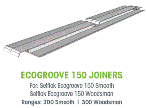 WTEX ECOGROOVE SMOOTH JOINER EACH - 300mm (150mm GROOVE)