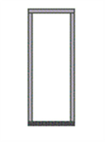 CORINTHIAN ENTRANCE FRAME BAL40 (MERBAU) 140x40x2101x886mm (3 HINGES) for DOOR 2040 x 820mm