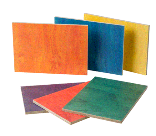 PLY DESIGNER A/B GRADE BIRCH POWDER COATED RED 2440 x 1220mm