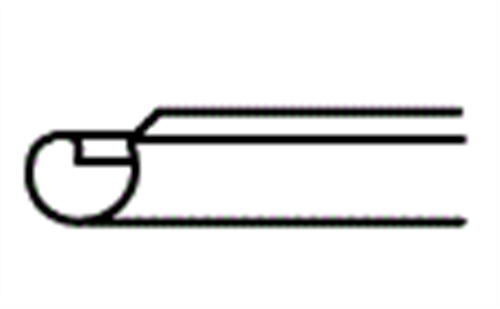 FLASHING - EDGE ROLL (STD) 2400mm
