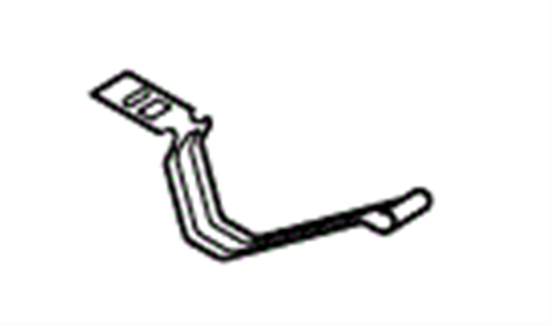 GUTTER - QUAD GUTTER BRACKET OVERSTRAP ZINCALUME for NOVALINE