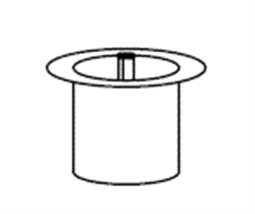 DOWNPIPE DROPPER / NOZZLE / POP ROUND ZINCALUME