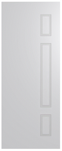 HUME DOOR SOR2 SORRENTO INTERNAL 6mm PRIMED MDF