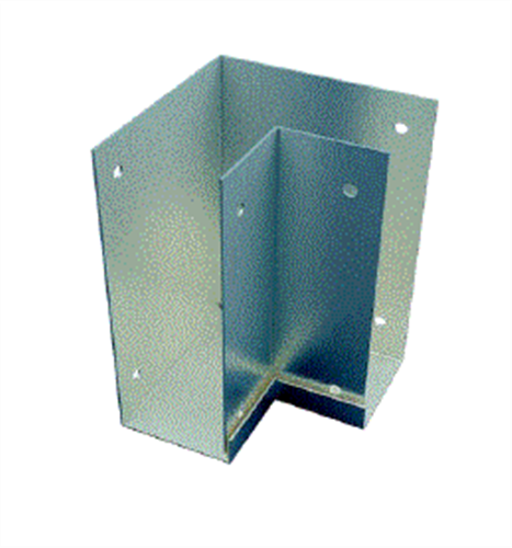 SPANTEC CORNER BRACKET EXTERNAL FIT (JOINING PERIMETER BEAM at 90°)