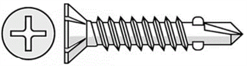 Hardiedrive Screw C3 Phillips Head (Loose) Bx500 8G X 40Mm (Dltd ...