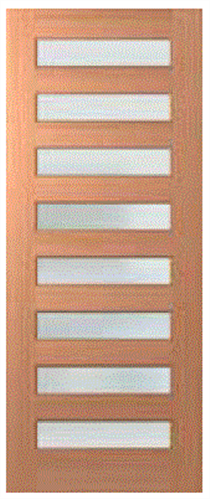 HUME DOOR XS28 SAVOY JOINERY (SPM) MAPLE (STAIN GRADE) (BEADING BOTH SIDES) GLAZED TRANSLUCENT