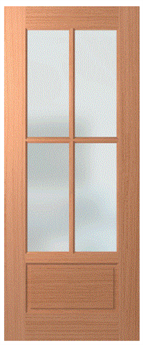 HUME DOOR HAV4 HAVEN (SPM) MAPLE (STAIN GRADE) GLAZED TRANSLUCENT 2040 x 820 x 40mm