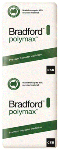 BRADFORD POLYMAX (POLYESTER) CEILING BATTS R4.0