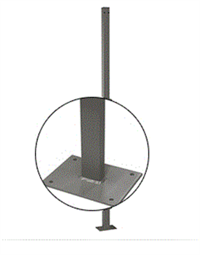 AUSTRAL CLOTHES LINES RETRACTABLE / RETRACT AWAY POST PLATED / FOR HARD SURFACE INSTALLATIONS