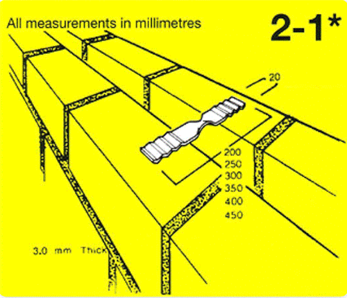 M.E.T. 2-1 CAVITY TIES