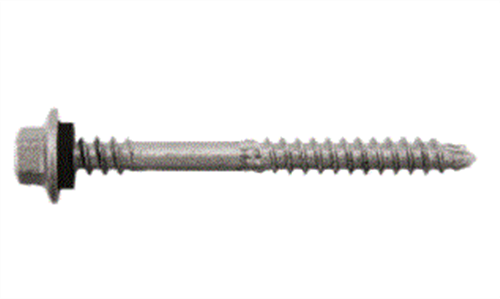 SCREWS ROOF ZIP HEX CL4 12g x 65mm with SEAL BX500