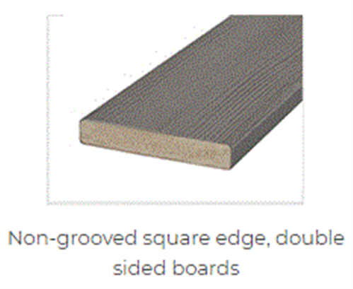 APEX DECKING SQUARE 140 x 24 x 5700mm