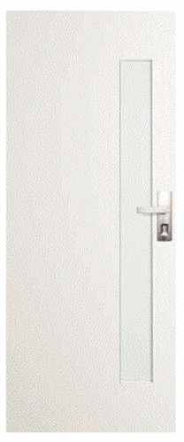 CORINTHIAN DOOR BUSHFIRE PBUSHG 101 PRIMED GLAZED CLEAR (BAL) 2040 x 820 x 42mm