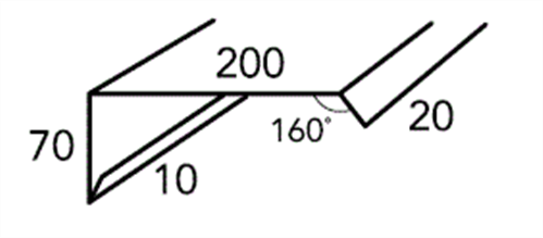 FLASHING - BARGE CAPPING (STD)