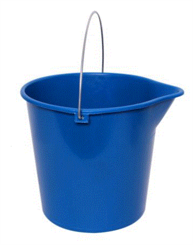 BUCKET SABCO ROUND WITH HANDLE 10lt