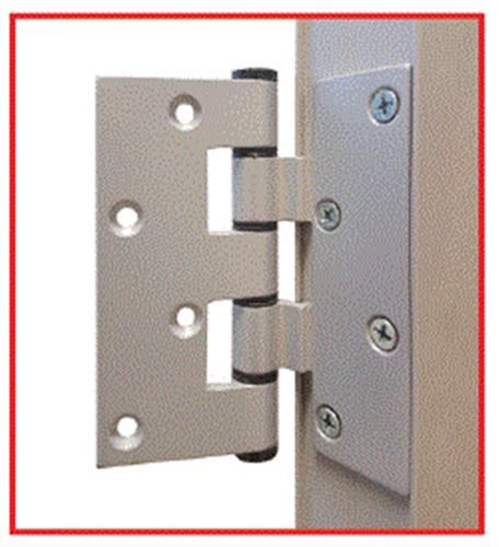 HUME DOOR EXTRA - ELITE ALUMINIUM HINGES x 3