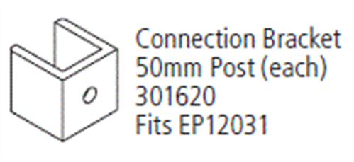 QUIKLOK™ FENCING CONNECTION BRACKET for 50mm POST