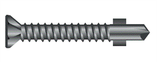 SCREWS WING DRILLER CL3 PHILLIPS HEAD CSK RIB -