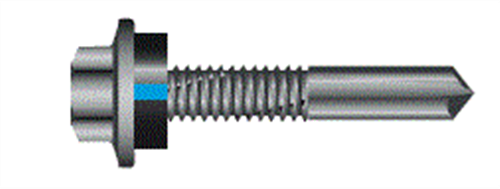 SCREWS DEEP DRILLER METAL HEX B8 (CAT5) with SEAL 12G