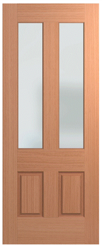 HUME DOOR SAV3 SAVOY JOINERY (SPM) MAPLE (STAIN GRADE) GLAZED TRANSLUCENT 2040 x 820 x 35mm