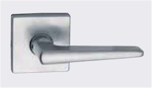 TRADEPRO LENNOX PRIVACY LEVER SET SATIN CHROME (DLTD)